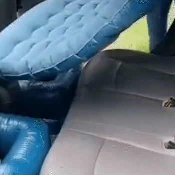 Colchón Inflable para Auto — Descansa en Cualquier Parte con Comodidad Total