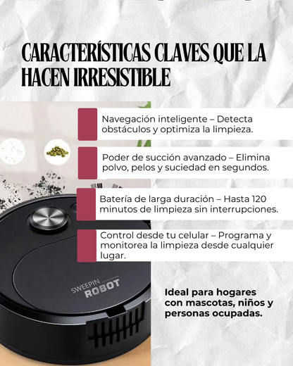 ROBOT ASPIRADORA INTELIGENTE CL