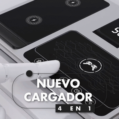 NUEVO CARGADOR INALÁMBRICO 4 EN 1