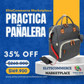 Pañalera 3 en 1 — Bolso, Cambiador Portátil y Monedero Todo en Uno