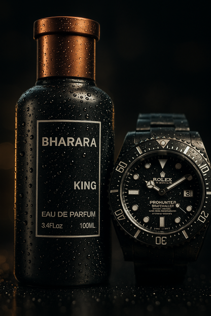 ¿SIN SABER QUE REGALAR EN EL MES DEL PADRE? NUEVO COMBO PERFUME BHARARA + RELOJ ROLEX