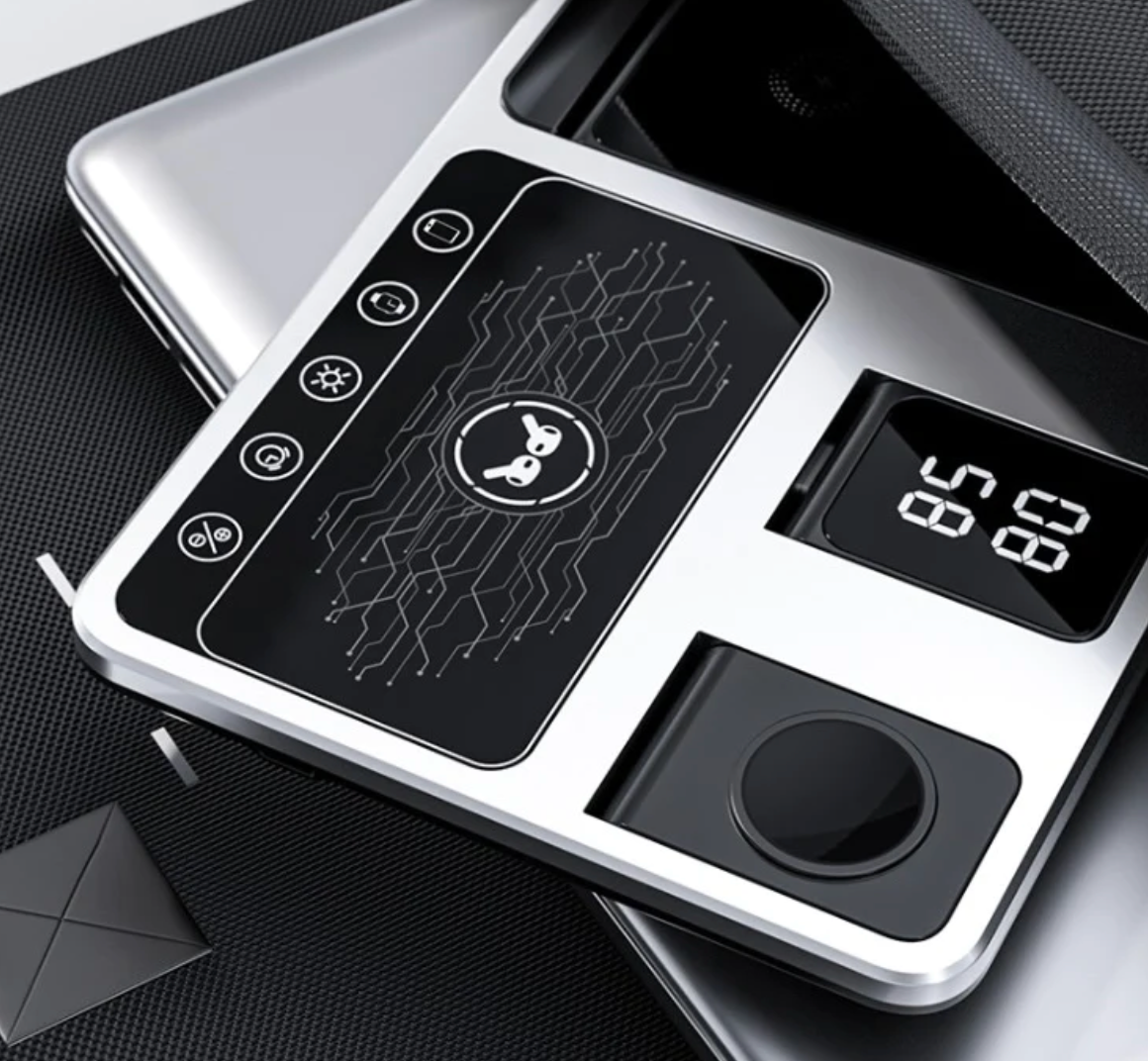 NUEVO CARGADOR INALÁMBRICO 4 EN 1