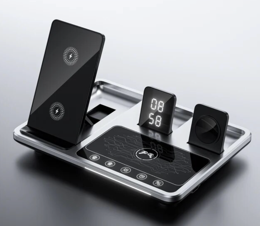 NUEVO CARGADOR INALÁMBRICO 4 EN 1