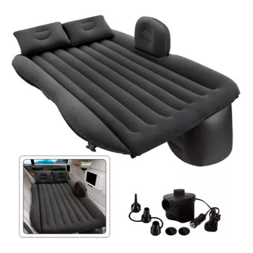 Colchón Inflable para Auto — Descansa en Cualquier Parte con Comodidad Total