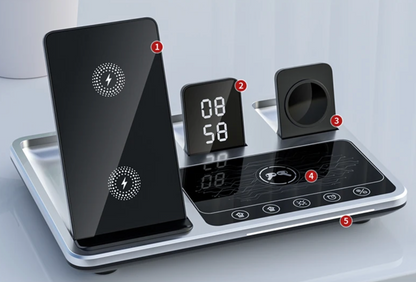 NUEVO CARGADOR INALÁMBRICO 4 EN 1